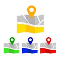Location icon. Map pin icon vector. Map icon. Map marker vector. Isolated vector. Vector logo. Web location point, pointer. World Royalty Free Stock Photo