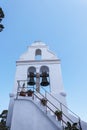 The church of Panagia Vlacherna on the Greek Island of Corfu