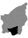 Location Map of Municipality Castello Fiorentino