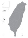 Location Map of Penghu County Pescadores Islands