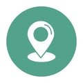 Location marker Isolated Vector icon which can easily modify or edit Royalty Free Stock Photo