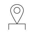 Location marker,vector icon which can be easily modified or edit Royalty Free Stock Photo