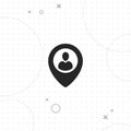 Location people, vector best flat icon