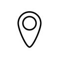 Location Pin Icon, Pin Pointer, Gps Icon, Navigation Symbol, Direction Sign, Road Map Position, Search And Find Related Signs,