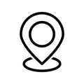 Location Pin Icon, Pin Pointer, Gps Icon, Navigation Symbol, Direction Sign, Road Map Position, Search And Find Related Signs,