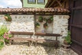 Location rural gatherings in Koprivshtitsa in Bulgaria Royalty Free Stock Photo