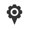 Location setting icon design