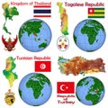 Location Thailand,Togo,Tunisia,Turkey
