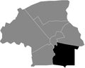 Locator map of the STRATUM DISTRICT, EINDHOVEN