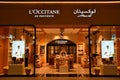 LOccitane En Provence store at Dubai Hills Mall in the UAE.