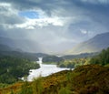 Loch Affric view Royalty Free Stock Photo