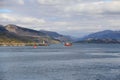 Loch Alsh - Seen From Kyleakin Harbour, Isle Of Skye, Scotland Royalty Free Stock Photo