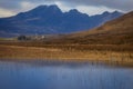 Loch Cill Chriosd and Bla Bheinn Royalty Free Stock Photo