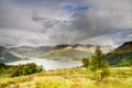 Loch Duich and five sisters Royalty Free Stock Photo