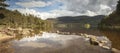 Loch an Eilein at Aviemore in the Highlands of Scotland. Royalty Free Stock Photo