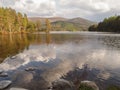 Loch an Eilein, Scottish Highlands Royalty Free Stock Photo