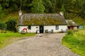 Loch An Eilein Cottage, Highlands of Scotland Royalty Free Stock Photo