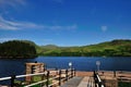 Loch Katrine from Stronachlachar Pier. Royalty Free Stock Photo