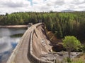 Loch Laggan Dam, Scotland Royalty Free Stock Photo