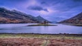 Loch Leven and the Pap of Glencoe Royalty Free Stock Photo