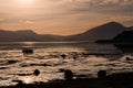 Loch Linnhe at night Royalty Free Stock Photo