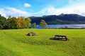 Loch Lomond, Tarbet in October, Scotland, UK