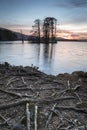 Loch Mallachie in the Cairngorms National Park of Scotland. Royalty Free Stock Photo