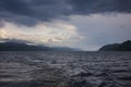 Loch Ness, best known for alleged sightings of the Loch Ness Monster, Royalty Free Stock Photo