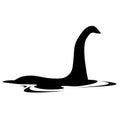 Loch ness monster vector illustration by crafteroks