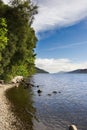 Loch Ness portrait Royalty Free Stock Photo