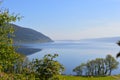 Loch Ness. Urquhart castle. Landscape Royalty Free Stock Photo