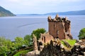 Loch Ness, Urquhart Castle Royalty Free Stock Photo