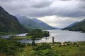 Loch Shiel and memorial to the Jacobites, at Glenfinnan, Lochaber, Scotland