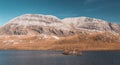 Loch Stack Panorama at Autumn