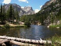 Loch Vale Rocky Mountain National Park Royalty Free Stock Photo