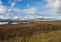 Lochan Na H-Achlaise and Rannoch Moor in Glen Coe Royalty Free Stock Photo