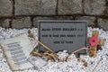 Honour commemorative items at Commando Memorial, Scotland. Royalty Free Stock Photo