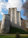 Loches fortification, the Dungeon, Loire valley Royalty Free Stock Photo