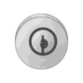 Illustration of Deadbolt Royalty Free Stock Photo