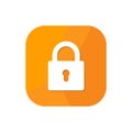 Lock App Icon Royalty Free Stock Photo