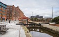 Lock and bridge over Rochdale Canal