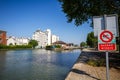 Lock of Canal Saint-Denis, Paris, France