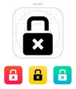 Lock is close icon.