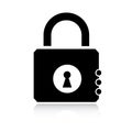 Lock icon Royalty Free Stock Photo