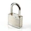 Lock isolated on white background Royalty Free Stock Photo