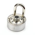 Lock isolated on white background Royalty Free Stock Photo