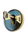 Lock and key Royalty Free Stock Photo