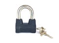 Lock with keys Royalty Free Stock Photo