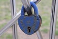 Lock of love Royalty Free Stock Photo