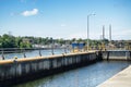 Lock 6 in Oswego Royalty Free Stock Photo